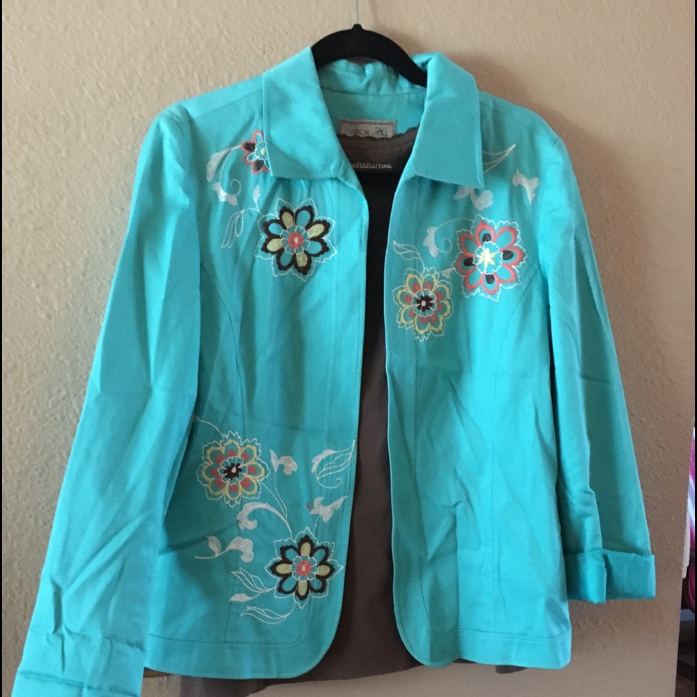 Darling Birch Hill Turquoise cotton Jacket